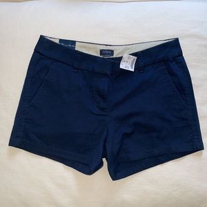 J.crew Navy blue chino short